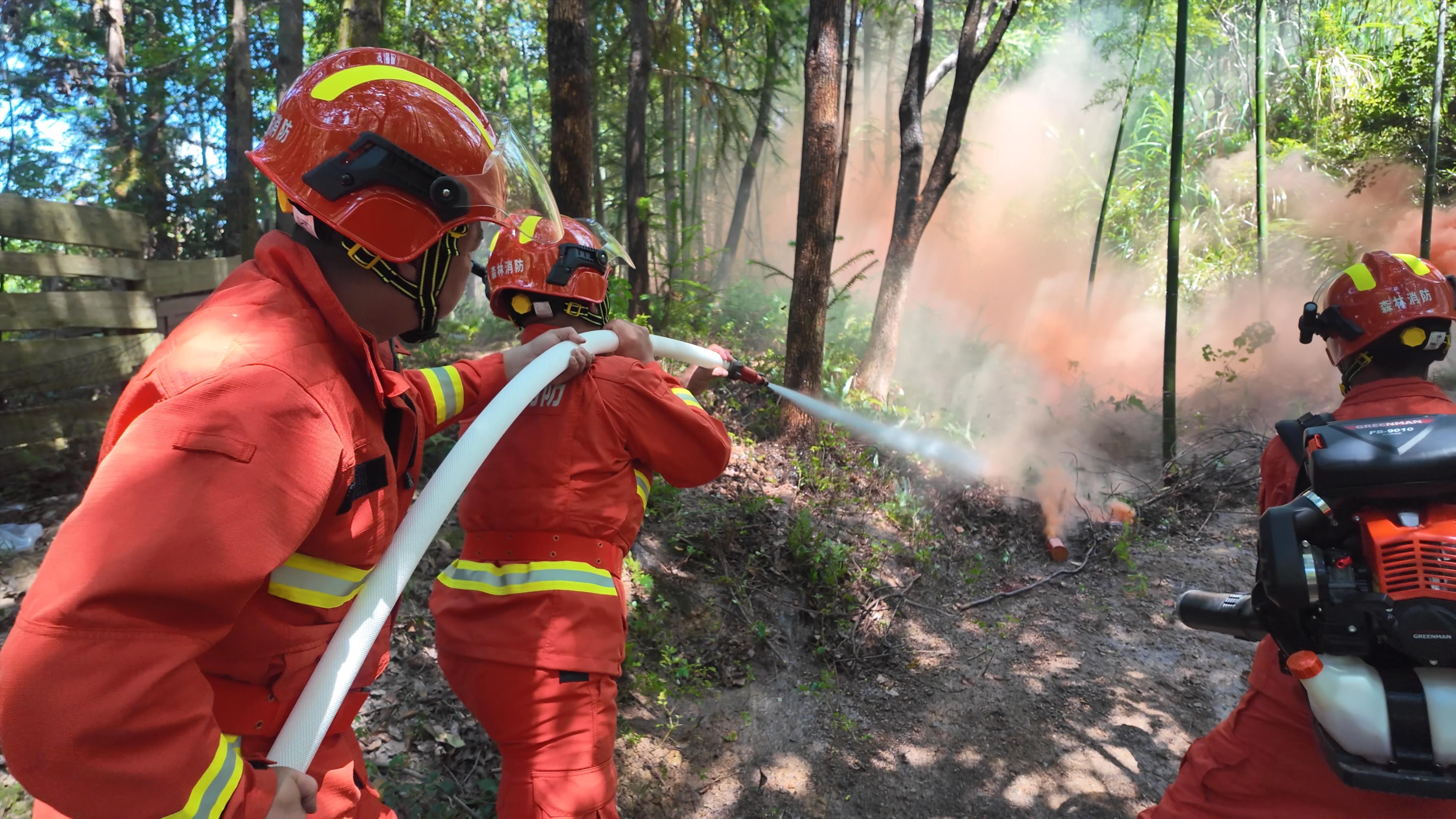 福建金森參加2025年三明市森林防滅火應急演練 筑牢秋冬季森林安全防線